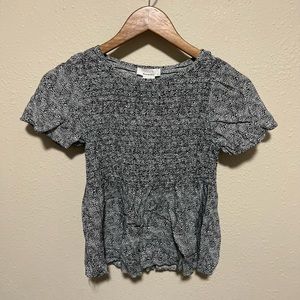 Cheetah Print Flowy Crop Top